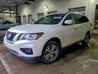2018 Nissan Pathfinder S White vin: 5N1DR2MM0JC613814