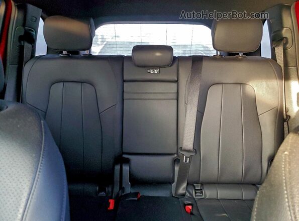 W1N4M4GB5MW087667 2021 MERCEDES-BENZ GLB-CLASS Красный Вид задней части салона