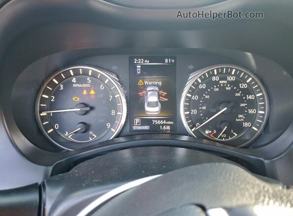 JN1EV7AP4LM206790 2020 INFINITI Q50 Черный Вид задних сидений