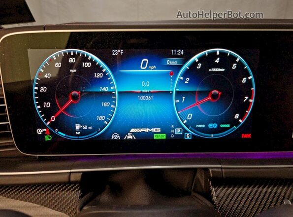 4JGFD6BB6NA751312 2022 MERCEDES-BENZ GLE Белый Вид панели приборов