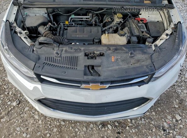 KL7CJLSB8JB581468 2018 CHEVROLET TRAX White Vista de la etiqueta del VIN