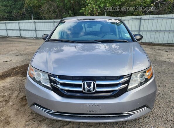 5FNRL5H24HB016989 2017 HONDA ODYSSEY Gray Вид спереду