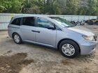 2017 Honda Odyssey Lx Gray vin: 5FNRL5H24HB016989