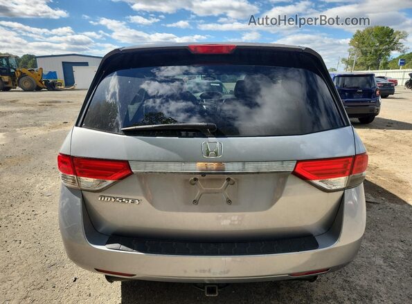5FNRL5H24HB016989 2017 HONDA ODYSSEY Gray Вид ззаду