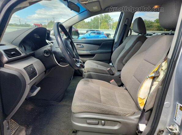 5FNRL5H24HB016989 2017 HONDA ODYSSEY Gray Вид салону спереду