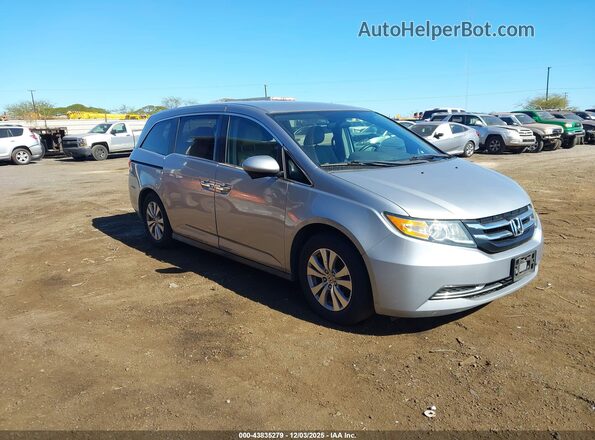 5FNRL5H36HB017831 2017 HONDA ODYSSEY Серебряный Передняя правая четверть