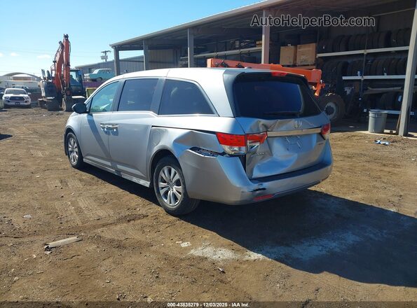 5FNRL5H36HB017831 2017 HONDA ODYSSEY Серебряный Задняя левая четверть