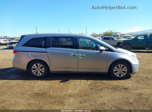 5FNRL5H36HB017831 2017 HONDA ODYSSEY Серебряный Вид задней части салона