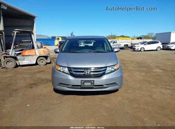 5FNRL5H36HB017831 2017 HONDA ODYSSEY Серебряный Вид щитка приборов