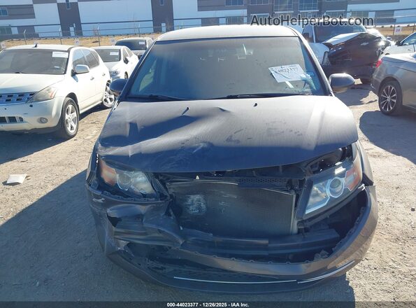 5FNRL5H38GB095140 2016 HONDA ODYSSEY Brown Vista del cuadro de instrumentos