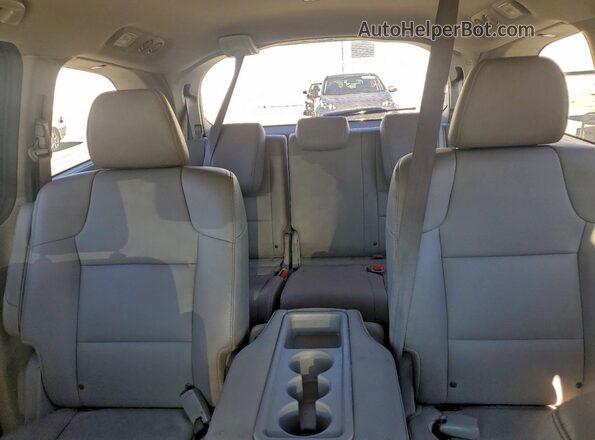 5FNRL5H63HB025184 2017 HONDA ODYSSEY Black Widok tylnych siedzeń