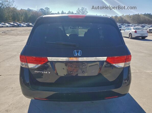 5FNRL5H63HB025184 2017 HONDA ODYSSEY Black Widok z tyłu