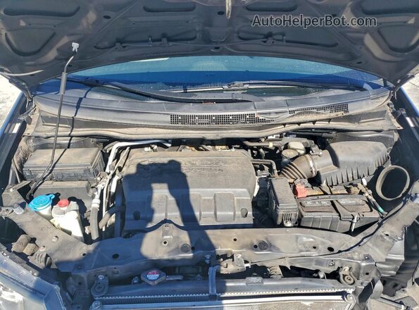 5FNRL5H63HB025184 2017 HONDA ODYSSEY Black Widok komory silnika
