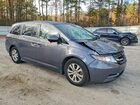 2016 Honda Odyssey Exl Gray vin: 5FNRL5H69GB094766
