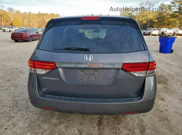 5FNRL5H69GB094766 2016 HONDA ODYSSEY Gray Հետևի տեսք