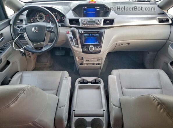 5FNRL5H69GB094766 2016 HONDA ODYSSEY Gray Առջևի վահանակի տեսք