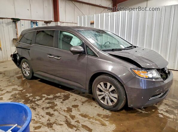 5FNRL5H69HB010284 2017 HONDA ODYSSEY Серый Передняя правая четверть
