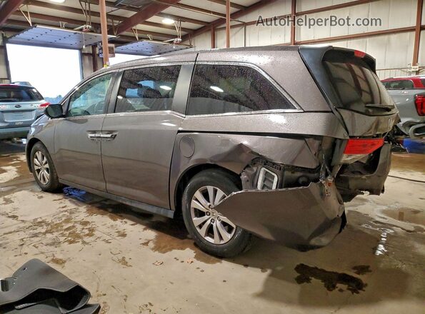 5FNRL5H69HB010284 2017 HONDA ODYSSEY Серый Задняя левая четверть