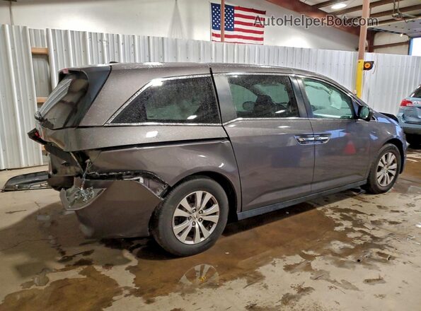5FNRL5H69HB010284 2017 HONDA ODYSSEY Серый Задняя правая четверть