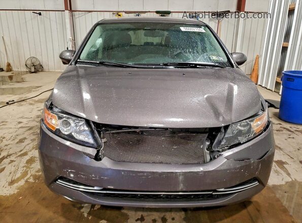 5FNRL5H69HB010284 2017 HONDA ODYSSEY Серый Вид спереди