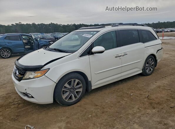5FNRL5H90HB018008 2017 HONDA ODYSSEY White Przód lewy