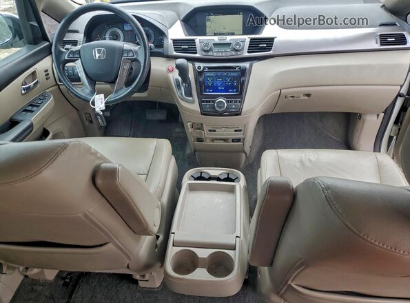 5FNRL5H90HB018008 2017 HONDA ODYSSEY White Widok deski rozdzielczej