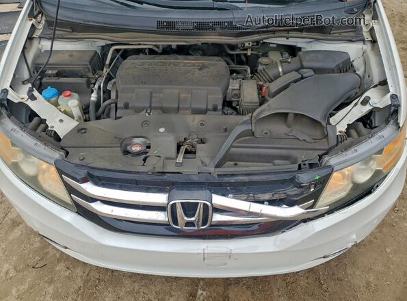 5FNRL5H90HB018008 2017 HONDA ODYSSEY White Widok komory silnika