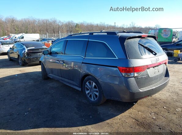 5FNRL5H9XHB019151 2017 HONDA ODYSSEY Серый Задняя левая четверть