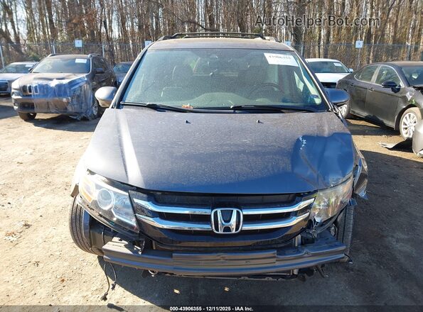 5FNRL5H9XHB019151 2017 HONDA ODYSSEY Серый Вид щитка приборов