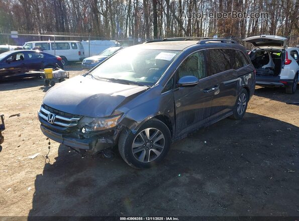 5FNRL5H9XHB019151 2017 HONDA ODYSSEY Серый Передняя левая четверть