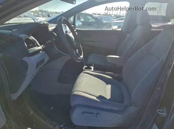 5FNRL6H23MB018815 2021 HONDA ODYSSEY Blue Вид салону спереду