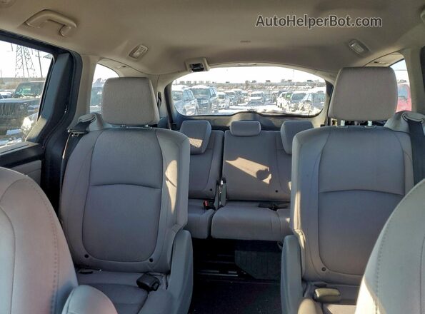 5FNRL6H23MB018815 2021 HONDA ODYSSEY Blue Вид задніх сидінь