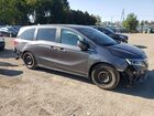 2018 Honda Odyssey Ex Gray vin: 5FNRL6H4XJB502204