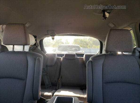 5FNRL6H4XJB502204 2018 HONDA ODYSSEY Gray Vista de los asientos traseros