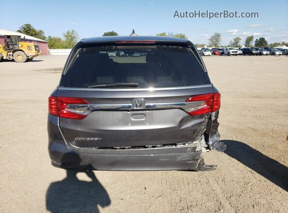 5FNRL6H4XJB502204 2018 HONDA ODYSSEY Gray Vista trasera