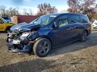 2021 Honda Odyssey Ex Blue vin: 5FNRL6H53MB001507
