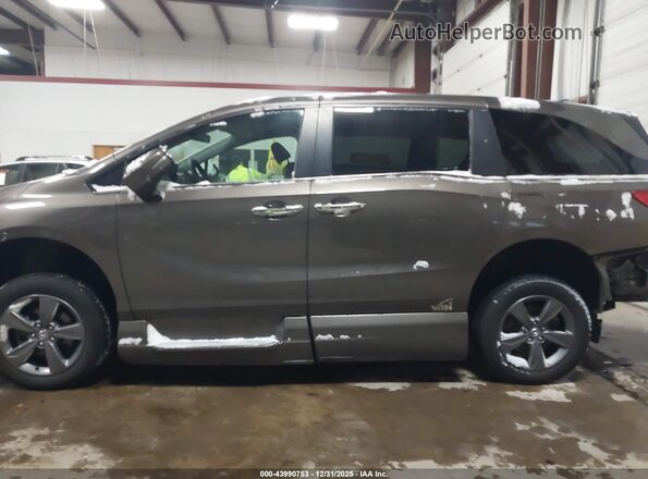 5FNRL6H54NB033545 2022 HONDA ODYSSEY Gray Vista interior de 360 grados