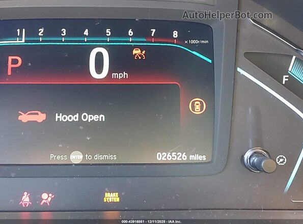 5FNRL6H60RB070333 2024 HONDA ODYSSEY Белый 