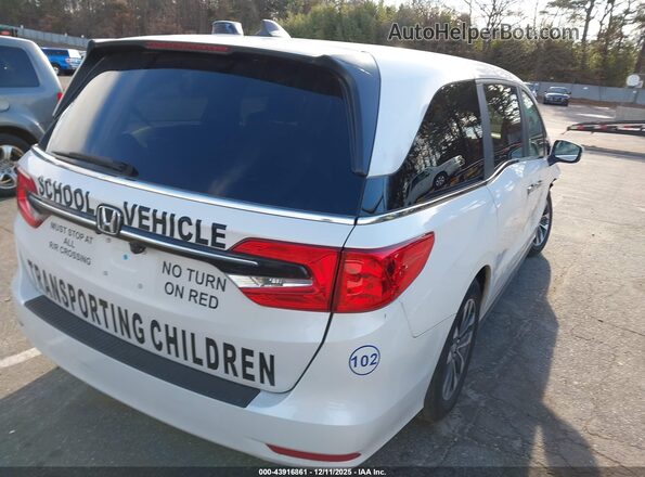 5FNRL6H60RB070333 2024 HONDA ODYSSEY Белый Задняя правая четверть
