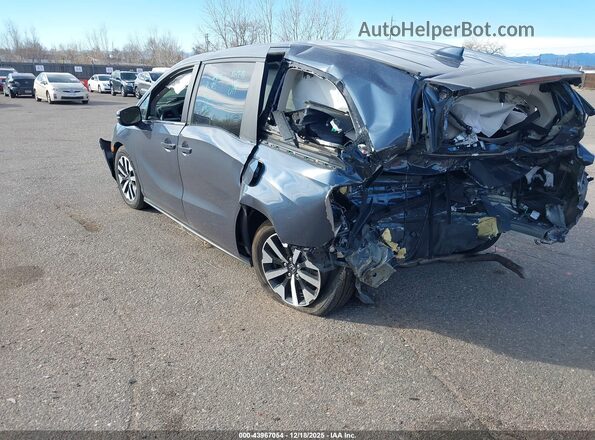 5FNRL6H61SB056964 2025 HONDA ODYSSEY Серый Задняя левая четверть