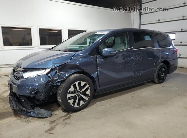 5FNRL6H63SB078870 2025 HONDA ODYSSEY Синий Передняя левая четверть