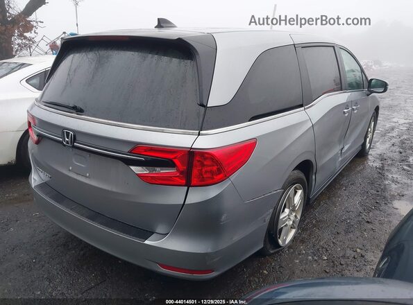 5FNRL6H64RB011916 2024 HONDA ODYSSEY Серебряный Задняя правая четверть