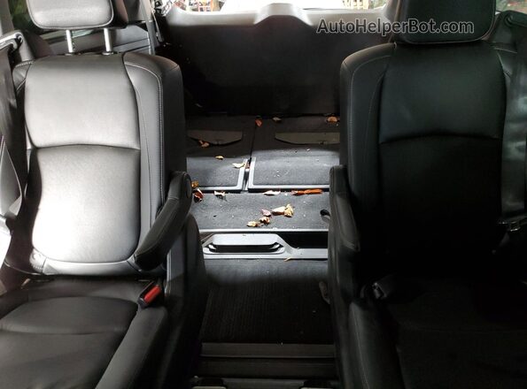 5FNRL6H71MB039822 2021 HONDA ODYSSEY White უკანა სავარძლების ხედი