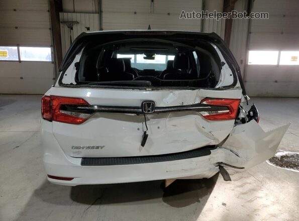 5FNRL6H71MB039822 2021 HONDA ODYSSEY White უკანა ხედი