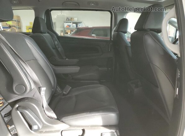 5FNRL6H71MB039822 2021 HONDA ODYSSEY White უკანა სალონის ხედი
