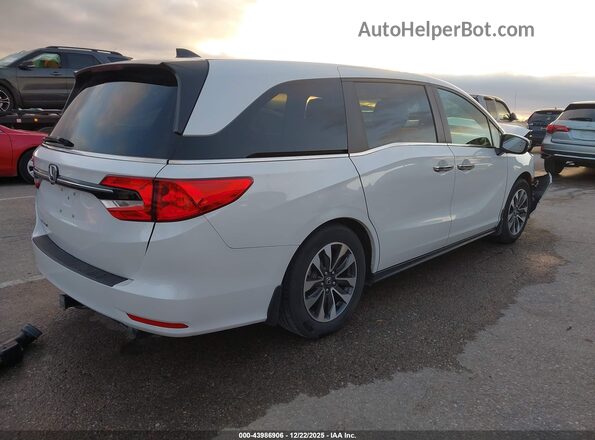 5FNRL6H72NB015269 2022 HONDA ODYSSEY Белый Задняя правая четверть