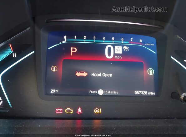 5FNRL6H72NB021539 2022 HONDA ODYSSEY White Widok tylnych siedzeń