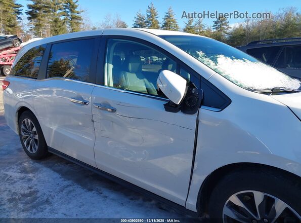 5FNRL6H72NB021539 2022 HONDA ODYSSEY White Widok z przodu