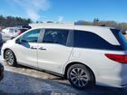 2022 Honda Odyssey Ex-l White vin: 5FNRL6H72NB021539