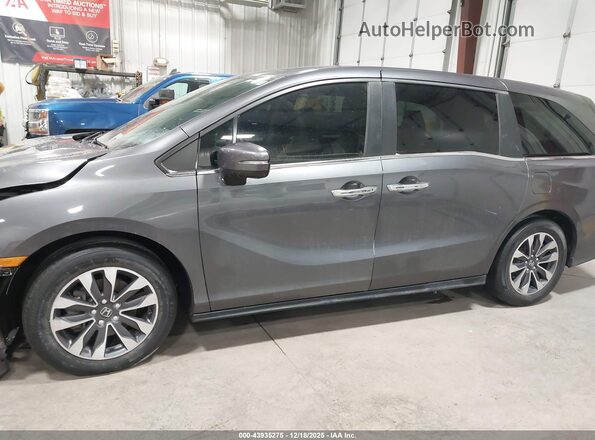 5FNRL6H72NB023808 2022 HONDA ODYSSEY Серый Панорамный вид салона 360°